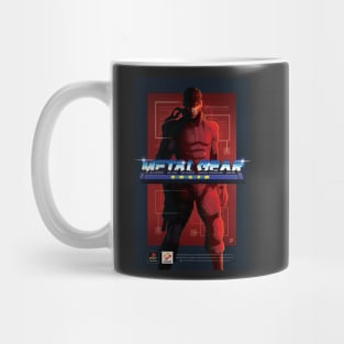 Original Metal Gear Solid "Snake" Retro Poster Mug